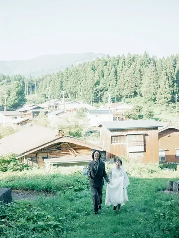 前撮り写真 4